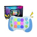 WOOPIE Elektroniczna Gra Zręcznościowa Pop-It Fidget Toy Gamepad Niebieski