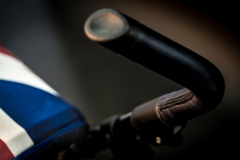 MINI by Easywalker Wózek spacerowy z osłonką przeciwdeszczową XL Midnight Jack