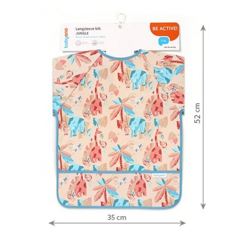 B.O.1477/02 Śliniak z długim rękawem JUNGLE