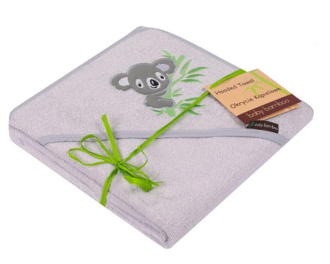 DUET BABY 727 Okrycie kąpielowe haft 100x100 BABY BAMBOO