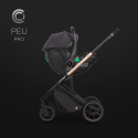 PEU PRO Cavoe I-Size Fotelik samochodowy z obrotową bazą 0-13 kg 40- 87 cm Isofix - Meteorite