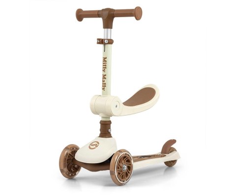 MILLY MALLY 5751 Hulajnoga Scooter FUZZY classic