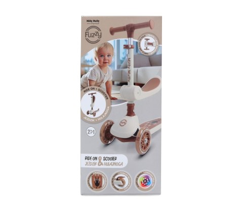 MILLY MALLY 5751 Hulajnoga Scooter FUZZY classic