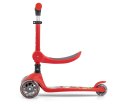 MILLY MALLY 5752 Hulajnoga Scooter FUZZY red