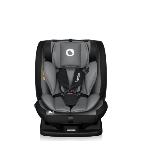 IZZY RWF iSize Lionelo Fotelik samochodowy 0-36 kg 40-150 cm - Black Grey