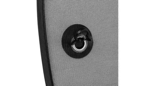 LIONELO Osłonka przeciwsłoneczna na okno Sunshade black