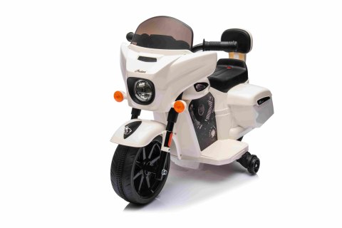 Pojazd Chopper INDIAN Biały motocykl dla dziecka