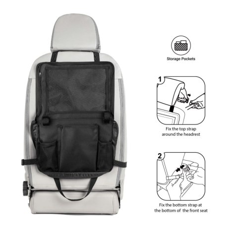 Organizer 2w1 do wózka dziecięcego i samochodu