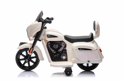 Pojazd Chopper INDIAN Biały motocykl dla dziecka