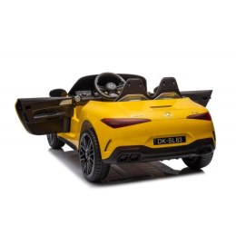 Pojazd dk-sl63 mercedes sl63 yellow EUROBABY