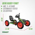 BERG Gokart Na Pedały Buddy FENDT NOWY MODEL Zielony