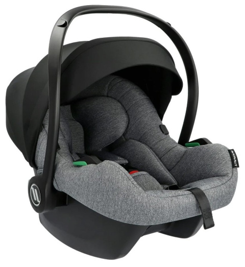 COSMO 2.0 Smart + baza Dock 2 Avionaut 5* ADAC fotelik samochodowy 40-87cm I-Size 0-13kg - GREY.01