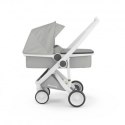 Greentom wózek carrycot (v.2.1) white-grey GREENTOM