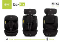 4Baby GO-FIX I-Size Fotelik samochodowy 9-36 kg 76-150 cm - Black