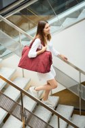 Childhome Torba Mommy Bag Signature Urban Burgundy