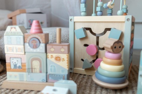 Drewniana wieża małpka The Wildies Family