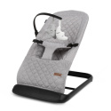 LARO Kidwell Leżaczek bujaczek do 9 kg - Full Grey/Black