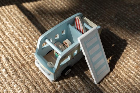 Drewniany camper bus w stylu retro JOUECO