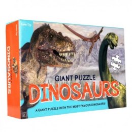 Gigantyczne puzzle podłogowe, dinozaury, 120 el. BARBO TOYS