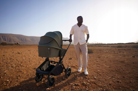 MIKA PLUS Lionelo Wózek głęboko-spacerowy 2w1 - Beige Sand