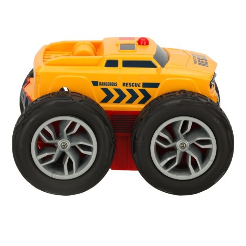 Samochód auto na pilota Revolt 2 Sided Rescue Racer mega transformacja obrót 360 4WD