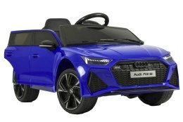 Auto na Akumulator Audi RS-6 4x4 EVA Skóra CAR-M-12-NIEBIESKI