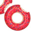 Kółko do pływania koło dmuchane Donut różowe 50cm max 20kg 3-6lat