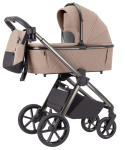 OMEGA 2w1 Carrello wózek dziecięcy głęboko-spacerowy do 22 kg CRL-6530/1 - Fantastic Beige