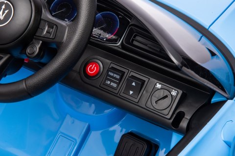 Auto na akumulator Maserati GT Cabrio niebieski