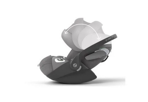 Cybex Cloud T i-Size 45-87cm rozkładany fotelik samochodowy 0-13 kg Mirage Grey