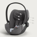 Cybex Cloud T i-Size 45-87cm rozkładany fotelik samochodowy 0-13 kg Mirage Grey