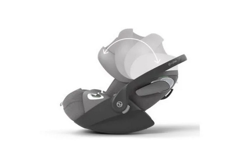 Cybex Cloud T i-Size 45-87cm rozkładany fotelik samochodowy 0-13 kg PLUS Peach Pink