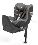 Cybex Sirona T i-Size 40-105 cm fotelik samochodowy 9-18 kg - Mirage Grey