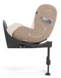 Cybex Sirona T i-Size 40-105 cm fotelik samochodowy 9-18 kg - Plus Cozy Beige