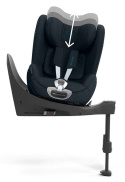 Cybex Sirona T i-Size 40-105 cm fotelik samochodowy 9-18 kg - Plus Nautical Blue