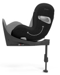 Cybex Sirona T i-Size 40-105 cm fotelik samochodowy 9-18 kg - Sepia Black