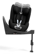 Cybex Sirona T i-Size 40-105 cm fotelik samochodowy 9-18 kg - Sepia Black