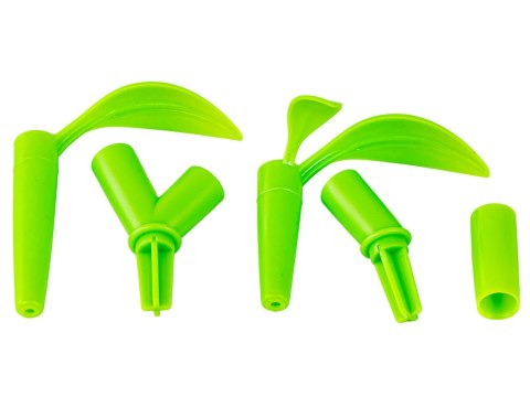 Klocki konstrukcyjne w kuferku, Ogród Kwiatki, Zestaw Do Zbudowania Kwiatowej Kompozycji 135 El.