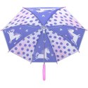 Parasol przeciwdeszczowy Jednorożec blue pink PRET