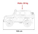 Pojazd Mercedes Benz G63 AMG XXL MP4 Biały