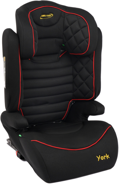 YORK i-Size Summer Baby 100-150cm IsoFix fotelik samochodowy R129 - Black