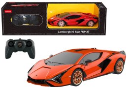 Auto RC 1:24 Rastar Lamborghini Sian Pomarańczowe