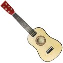 GITARA DREWNIANA AKUSTYCZNA 6 STRUNOWA DLA DZIECI NATURAL