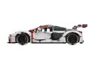 Klocki Konstrukcyjne Auto RC 1:8 Audi R8 GT3 Rastar Białe 3322 Elementy