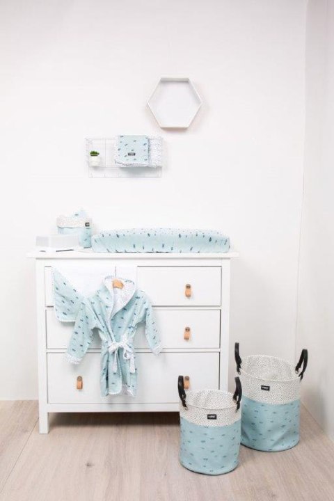 Kosz na zabawki L- duży LUMA Racoon Mint