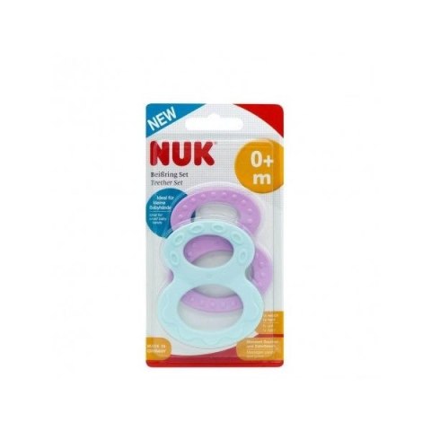 NUK 256455 Gryzak ÓSEMKA SOFT 2 szt 0+