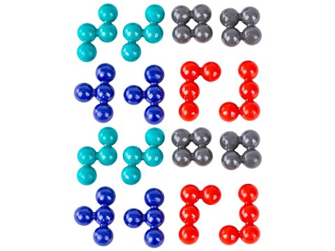 Łamigłówka Gra logiczna Karty Smart game 80 zadań dla dzieci IQ 3D