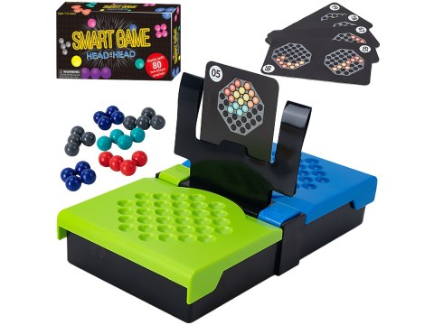 Łamigłówka Gra logiczna Karty Smart game 80 zadań dla dzieci IQ 3D
