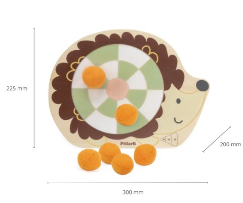 Viga 44242 PolarB Gra zręcznościowa rzut kulkami- Jeżyk