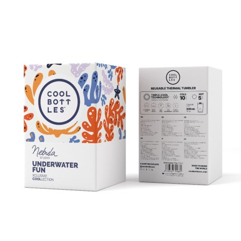 Cool Bottles Kubek termiczny 330 ml Xclusive! Nébula - Underwater Fun